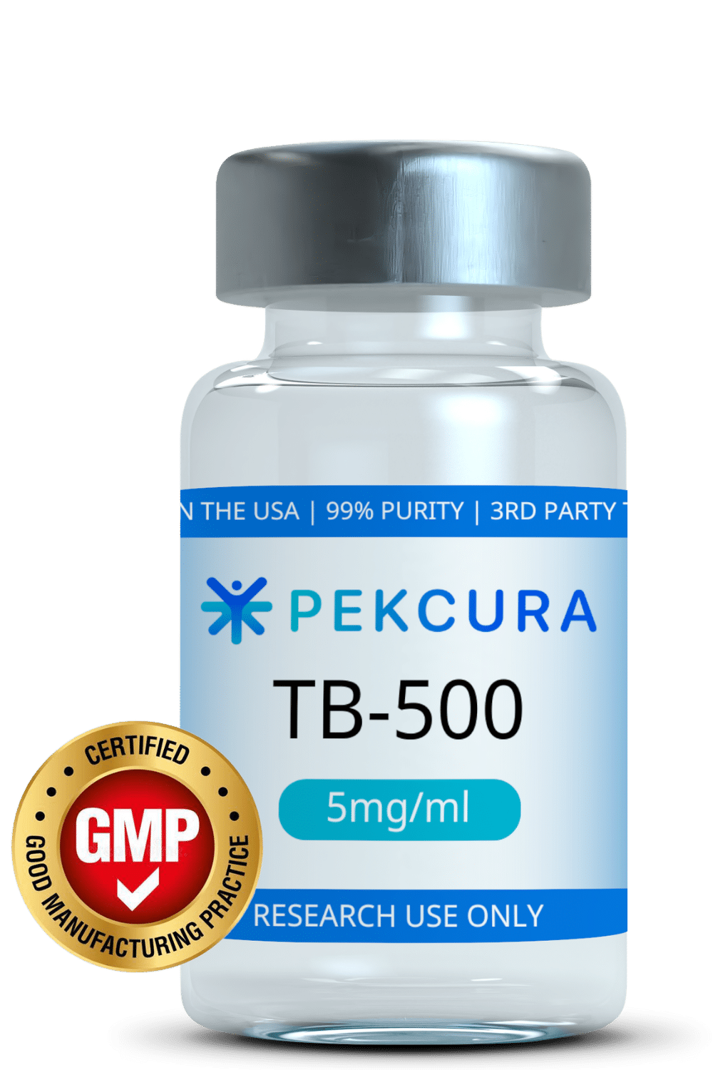 GMP TB500 Vial Transparent Vial Only