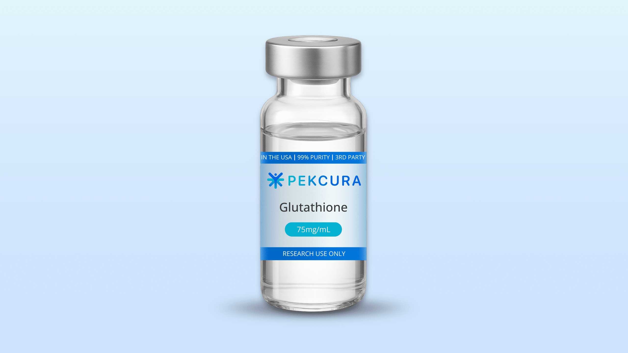 PCL Glutathione 75mg/ml 1 - PekCura Labs - Your #1 Source for US Made Research Peptides PCL Glutathione 75mg/ml